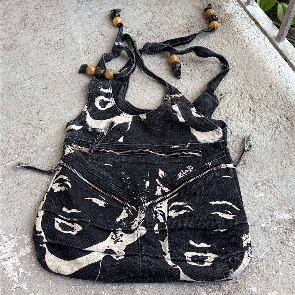 Andy Warhol foundation Marilyn Monroe denim bag